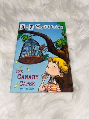 A to Z Mysteries The Canary Caper Ron Roy Paperback Kids Chapter Book 2018